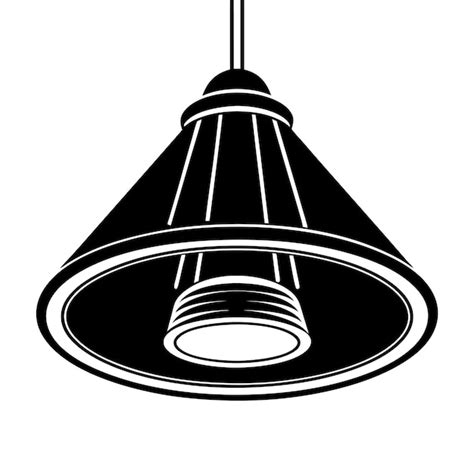 Premium Vector Stylish Ceiling Light Vector