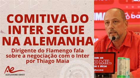 NOVELA BORRÉ COMITIVA SEGUE NA ALEMANHA FLAMENGO FALA SOBRE THIAGO