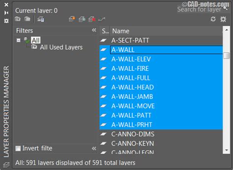 How To Combine Layers To Simplify Your Autocad Drawing Cadnotes