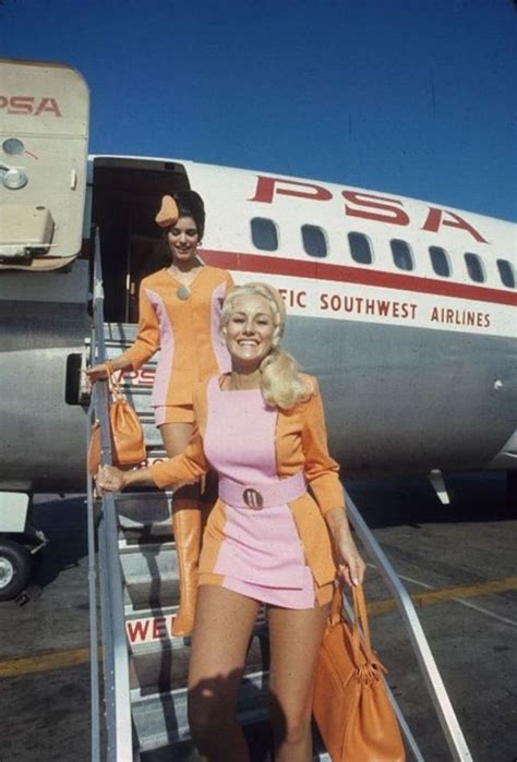 Sultry Style Capturing The Fashion Of Pacific Southwest Airline Flight