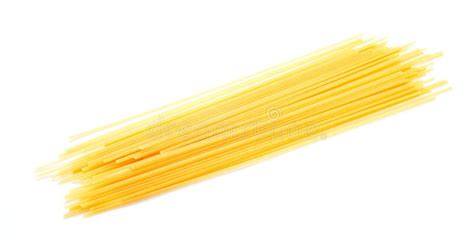 Isolerad Okokt Italiensk Spagetti Fotografering F R Bildbyr Er Bild