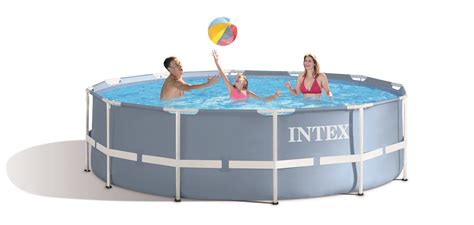 Piscine Intex Prism Frame M X M Piscine Tubulaire Ronde