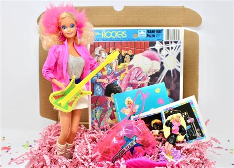 80s Rocker Barbie Nostalgia Goodie Box 90s Girl Nostalgia Etsy Uk