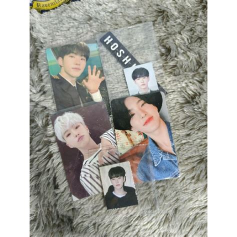 Jual Booked Official Photocard Pc Seventeen Svt Hoshi Pilot Set