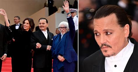 Johnny Depp Praised At Cannes 1 Year After Amber Heard Trial Photos