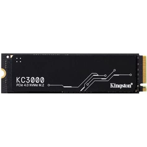 SSD диск KINGSTON M 2 2280 KC3000 1 0 Тб PCI E 4 0 x4 NVMe 3D TLC