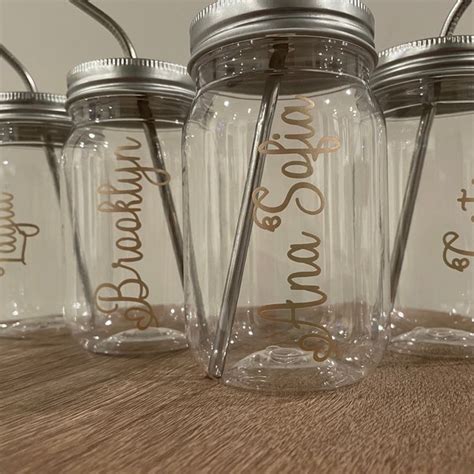 Custom Mason Jar Etsy