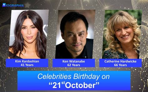 October Famous Birthdays | Famous People and Celebrity Birthdays October