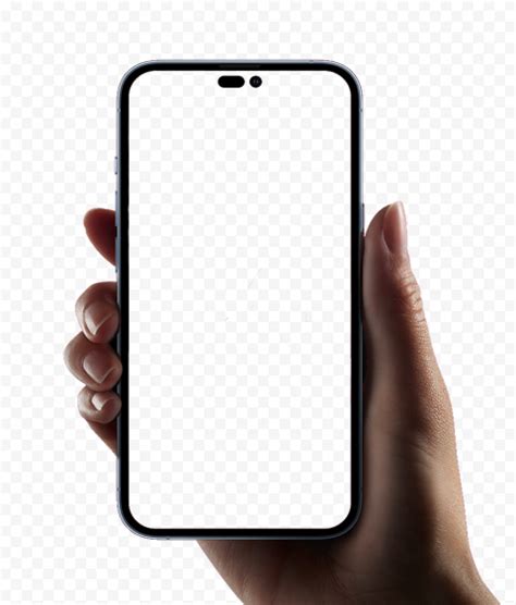 HD IPhone 14 Pro Max In Hand Mockup PNG Citypng