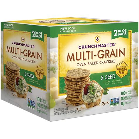 Crunchmaster Seed Multi Grain Crackers Oz Pk Walmart