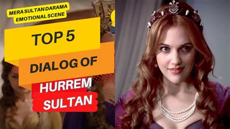 Top 5 Dialog Of Hurrem Sultan Mera Sultan Best Scene Hurrem Sultan