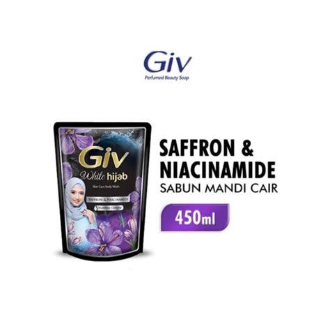 Jual Giv Body Wash Ml Sabun Cair Ml Sabun Mandi Pouch Refill