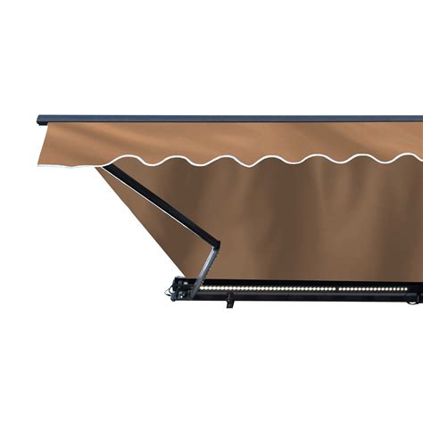 Aleko 10 X8 Retractable Patio Awning Fabric Replacement Sand Color