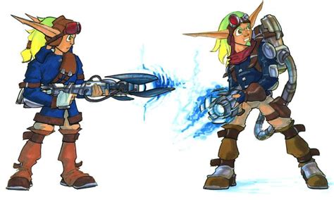 Jak Concepts Characters And Art Jak Ii Jak And Daxter Character Art