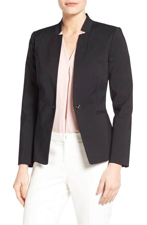 Vince Camuto One Button Blazer Nordstrom Blazer Buttons Blazer