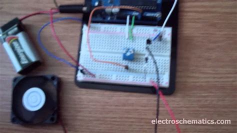 Arduino Use Potentiometer To Control Led Brightness Or Fan Speed Youtube