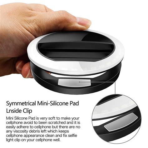 BUY ELV 3 Modes Selfie Beauty Ring Light for I-phone, Android & iPad..