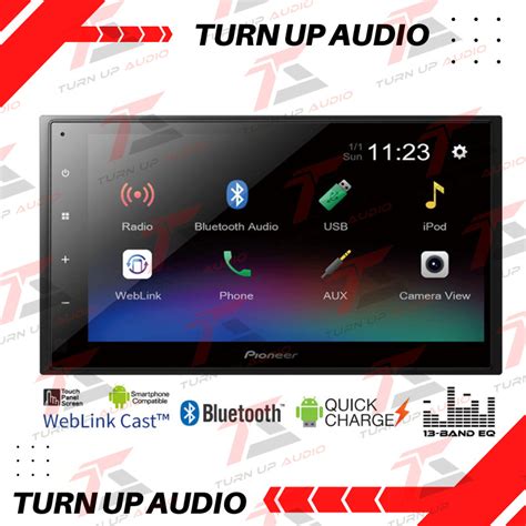 Jual Head Unit Double Din Pioneer Dmh A Bt Bluetooth Mirroring Usb