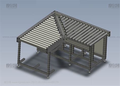 直角输送机机械工具模型下载 摩尔网cgmol