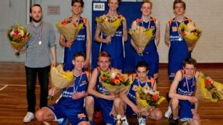 Basketbal Mannen U18 Kampioen Nieuwe Meerbode