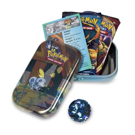 Pok Mon Tcg Galar Pals Mini Tin Sobble Pok Mon Center Official Site