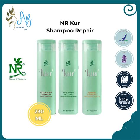 Jual Nr Kur Shampoo Repair Color Lock Hydrosilk Ml Perawatan