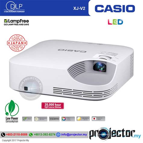 Casio Xj V Xga Lumens Led Projector