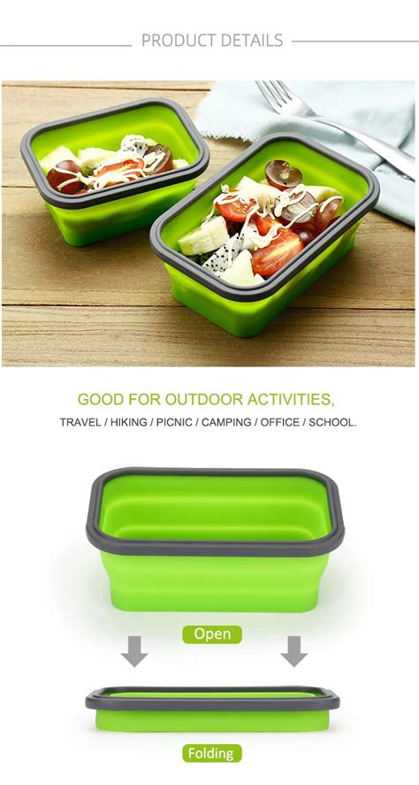 Silicone Microwave Safe Lunch Box