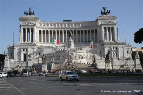 Monument à Victor Emmanuel Ii Rome Roma