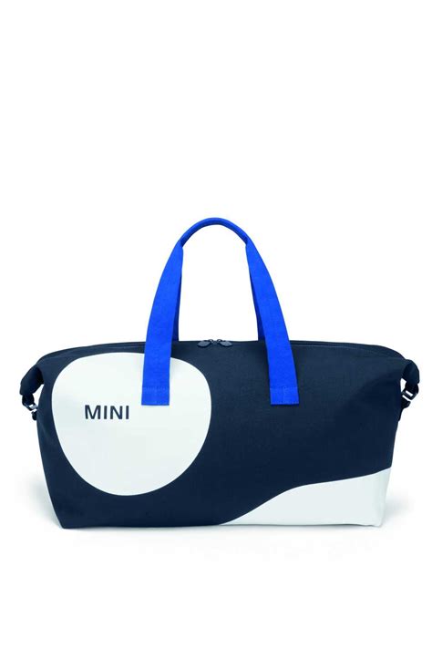 Mini Lifestyle Collection 2024 Mini Car Face Detail Duffle Bag 022024