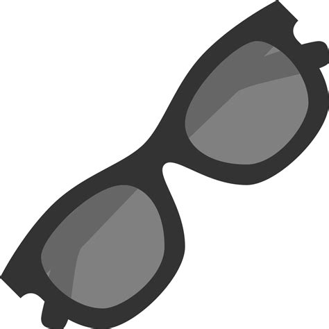 Sunglasses Icon Flat Free Sample Iconset Squid Ink