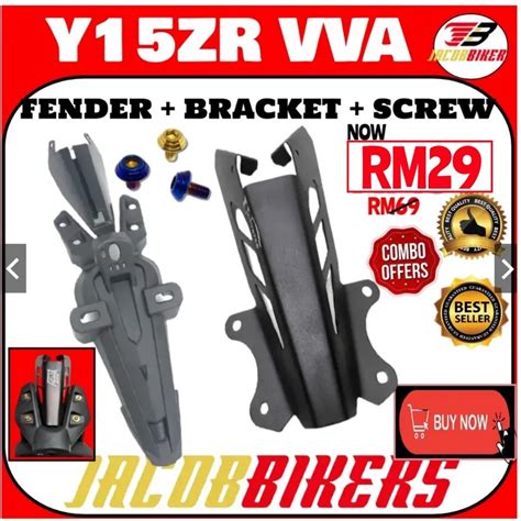 Combo Yamaha Y Zr Y Exciter Ekor Rear Fender With Bracket Rear