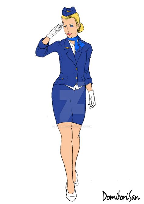 Stewardess By Domitorisan89 On Deviantart