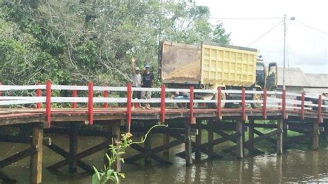 Ujicoba Jembatan Penghubung Rt Dan Desa Sardangan Tanbu Warga Tak