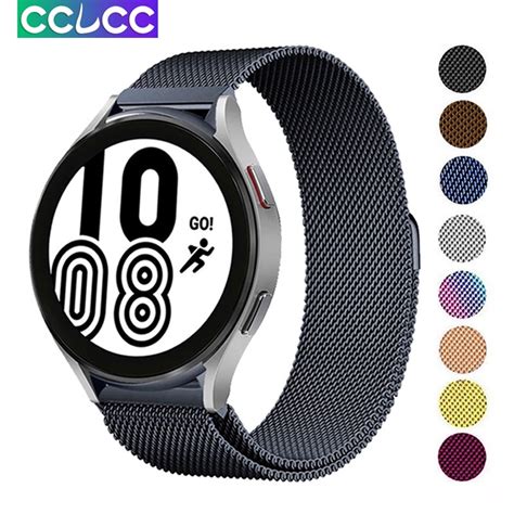 CCLCC 20Mm 22Mm Watch Band For Samsung Galaxy Watch 6 Classic Active 2