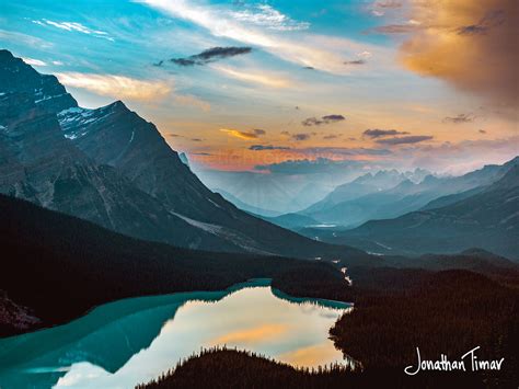 Sunset at Peyto Lake | Jonathan Timar