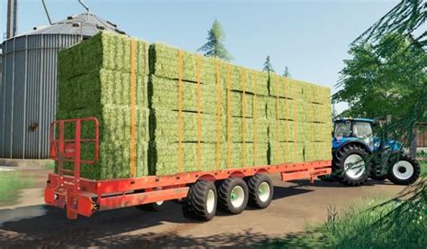 Laumetris Ptl R Bale Trailer V For Ls Farming Simulator