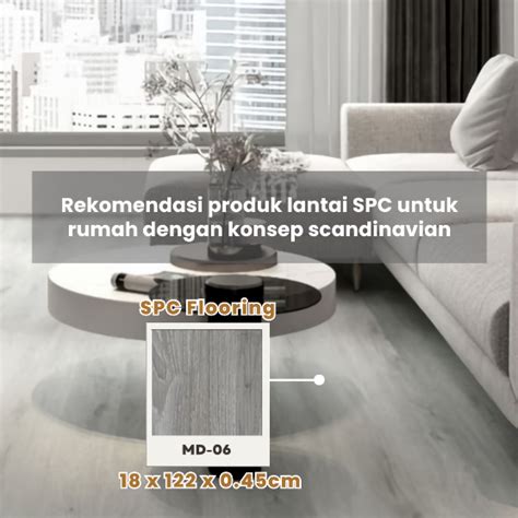 Jual Modern Dekorindo Lantai SPC 5mm Lantai SPC SPC Flooring