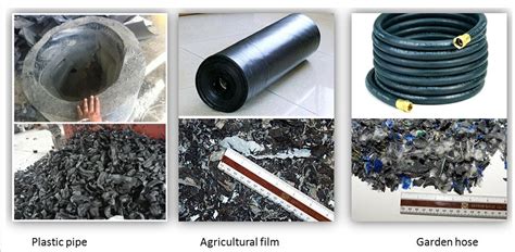 Stable Single Shaft Waste Scrap Metal Plastic Pp Pe Hdpe Pvc Lump Pipe