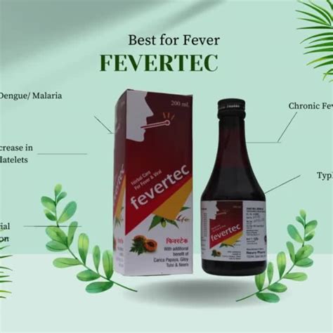 FEVERTEC Fever Medicine, Packaging Size: 200 ml at Rs 140/bottle in Lucknow