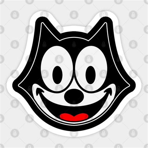 Felix Head Felix The Cat Sticker Teepublic