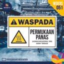 Jual X Wskxs Stiker Safety Sign Sticker Rambu Keselamatan Kerja