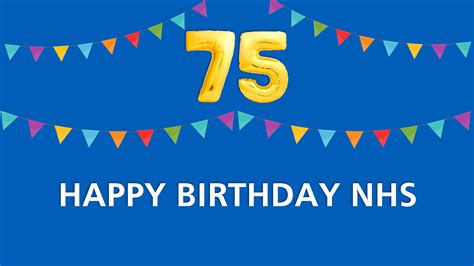 Celebrating The 75th Birthday Of The Nhs Transformation Partners In