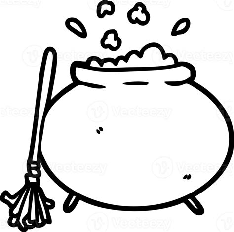 Cartoon Cauldron Icon Png