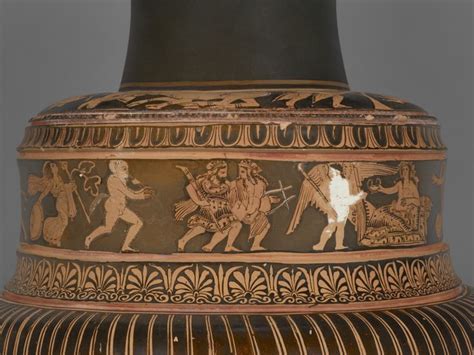 Attic Red Figure Dinoid Volute Krater