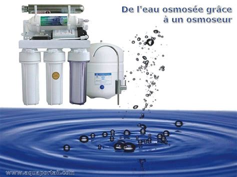 Eau Osmos E D Finition Et Explications