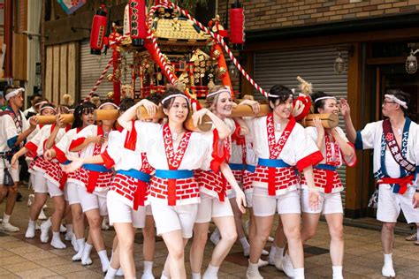 Osaka Japan Tenjin Matsuri Festival Celebration Culture Editorial