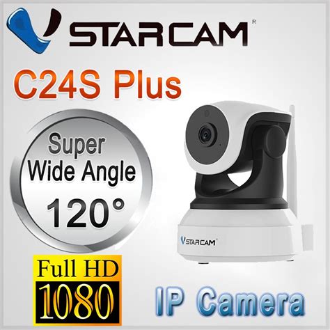 Vstarcam C24S Plus 1080P Full HD Wireless IP Camera CCTV SD Card Slot