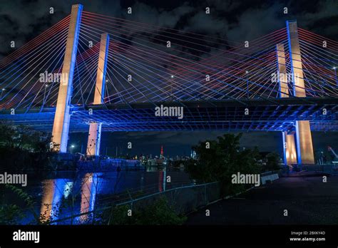 The Kosciuszko Bridge, New York City Stock Photo - Alamy