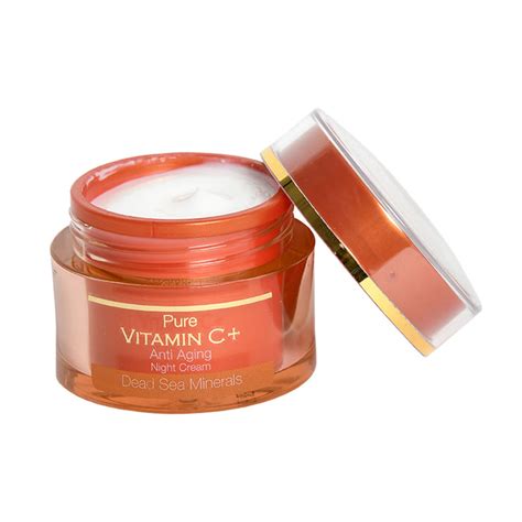 Pure Vitamin C+ Anti Aging Night Cream Dead Sea Minerals – spa cosmetics